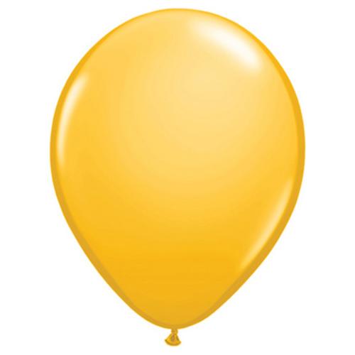 11″ QUALATEX GOLDENROD 100ct