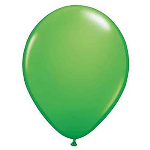 11″ QUALATEX SPRING GREEN 100ct