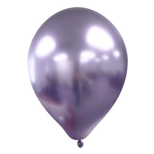 12" BALLOONIA LAVENDER METALLIC 50ct