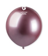 19" Gemar Latex Balloons (25pcs)Shiny Pink