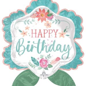 27" SuperShape Free Spirit Birthday Foil Balloon
