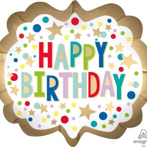 Happy Birthday Balloon Foil