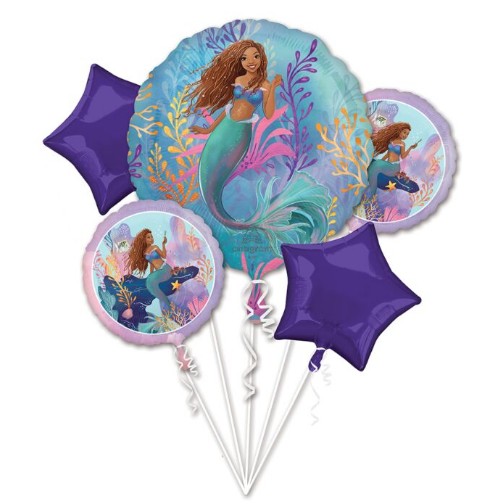 Little Mermaid Live Active – Foil Balloon Bouquet