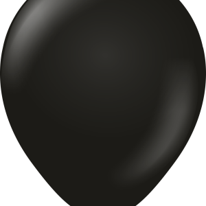 5" Kalisan Latex Balloons Black (100 pcs)