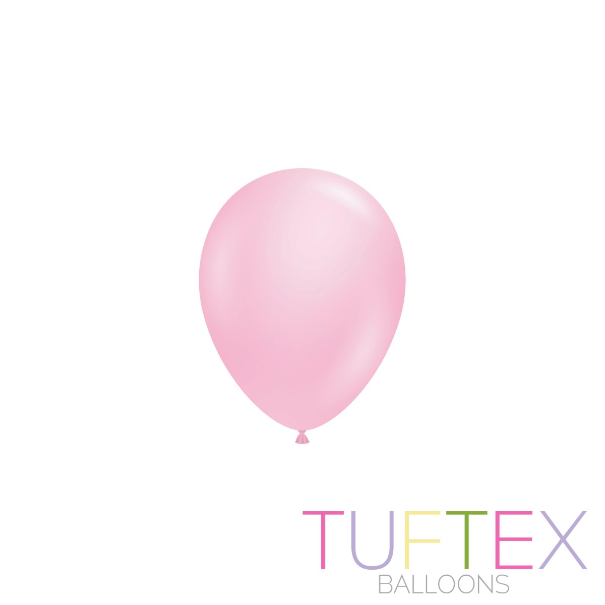 11" Pearl Metallic Shimmering Pink Tuftex Latex Balloons 100ct