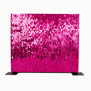 Fuchsia Shimmer Backdrop 7x7FT