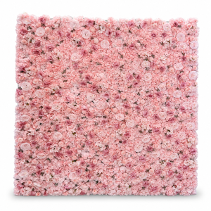 Pink Flower Wall