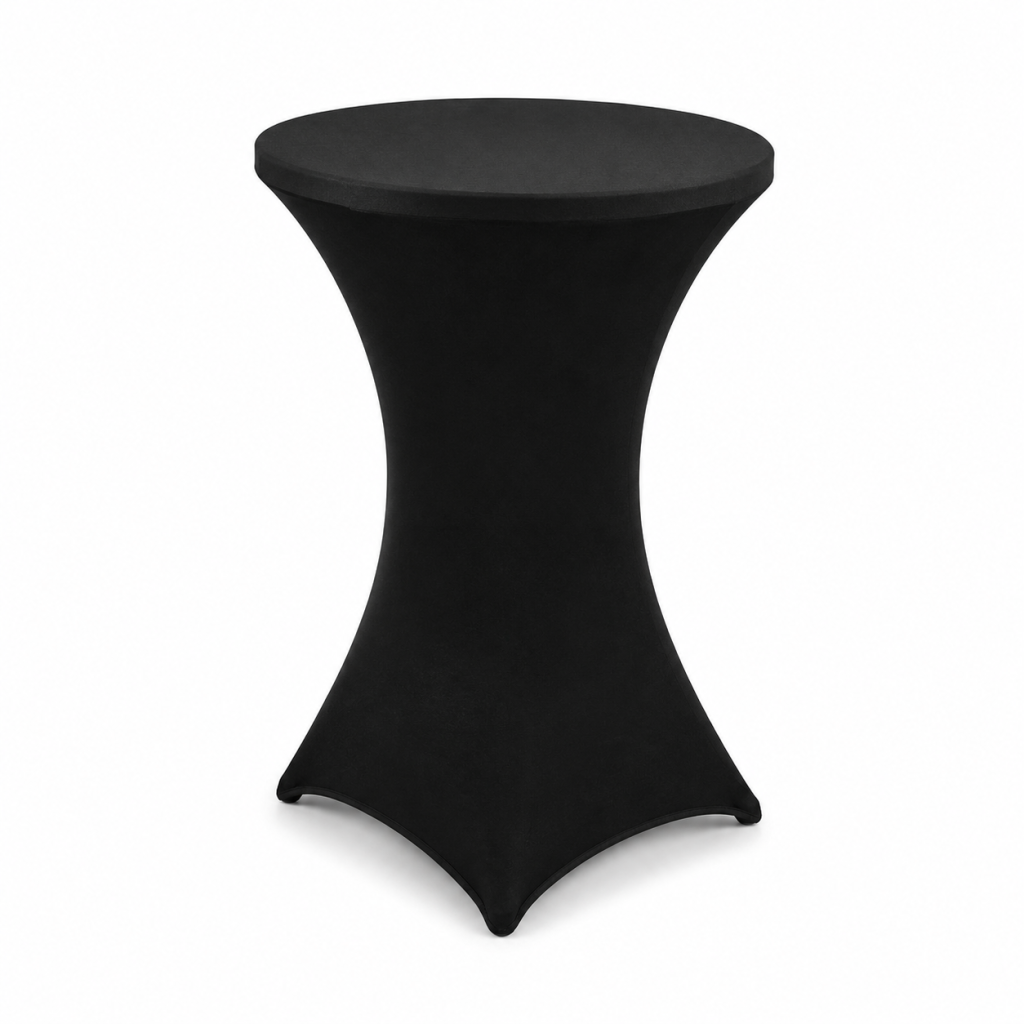 Cocktail Table with Spandex Linen