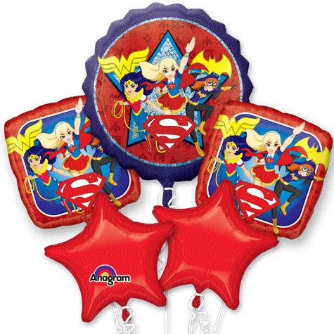 DC Super Hero Girls Foil Bouquet