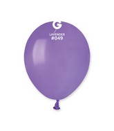 5" Gemar Latex Balloons - Lavender- 100 pcs