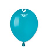 5" Gemar Latex Balloons -Turquoise-100pcs