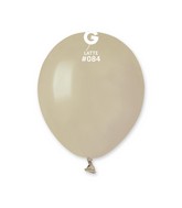 5" Gemar Latex Balloons -100pcs Latte