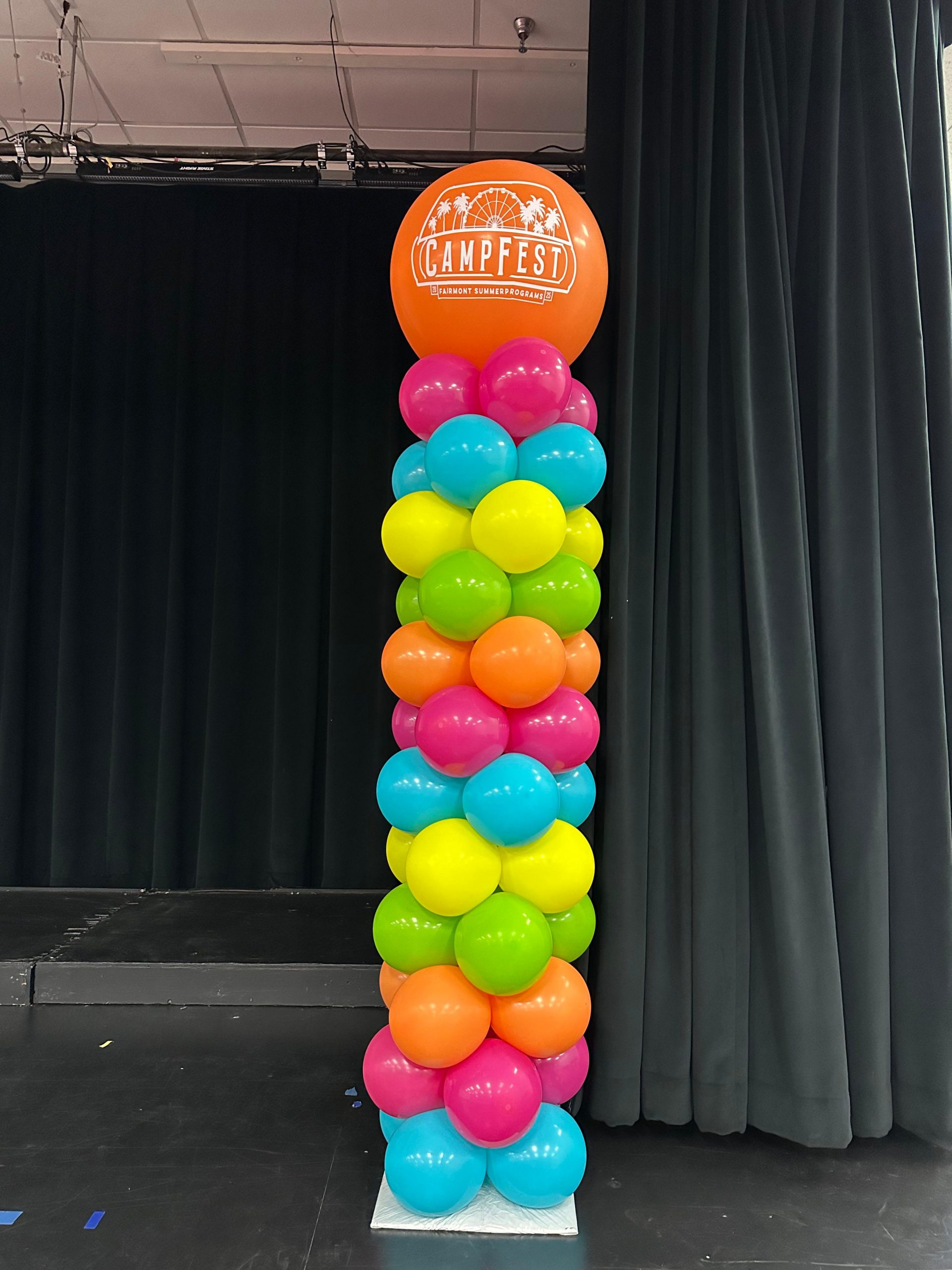 Balloon Column by Fancy Nanci Balloons in Whittier CA