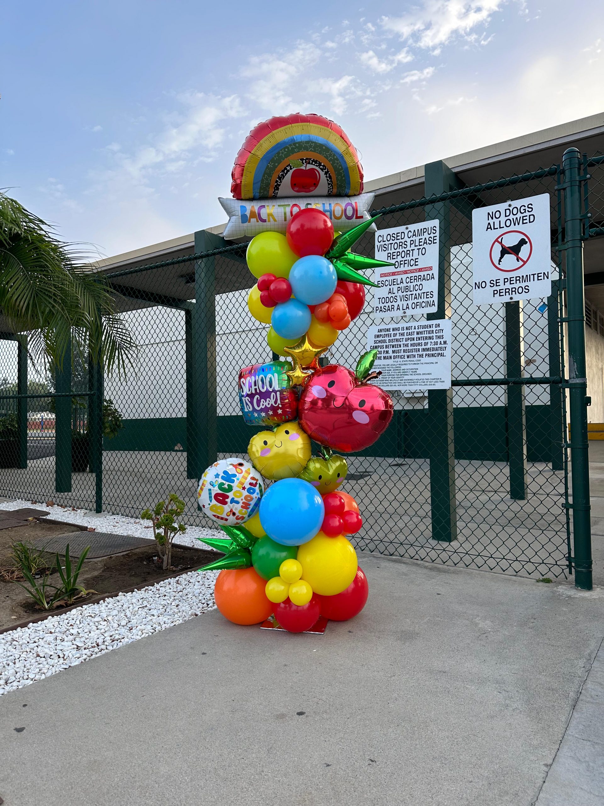 Balloon Column by Fancy Nanci Balloons in Whittier CA