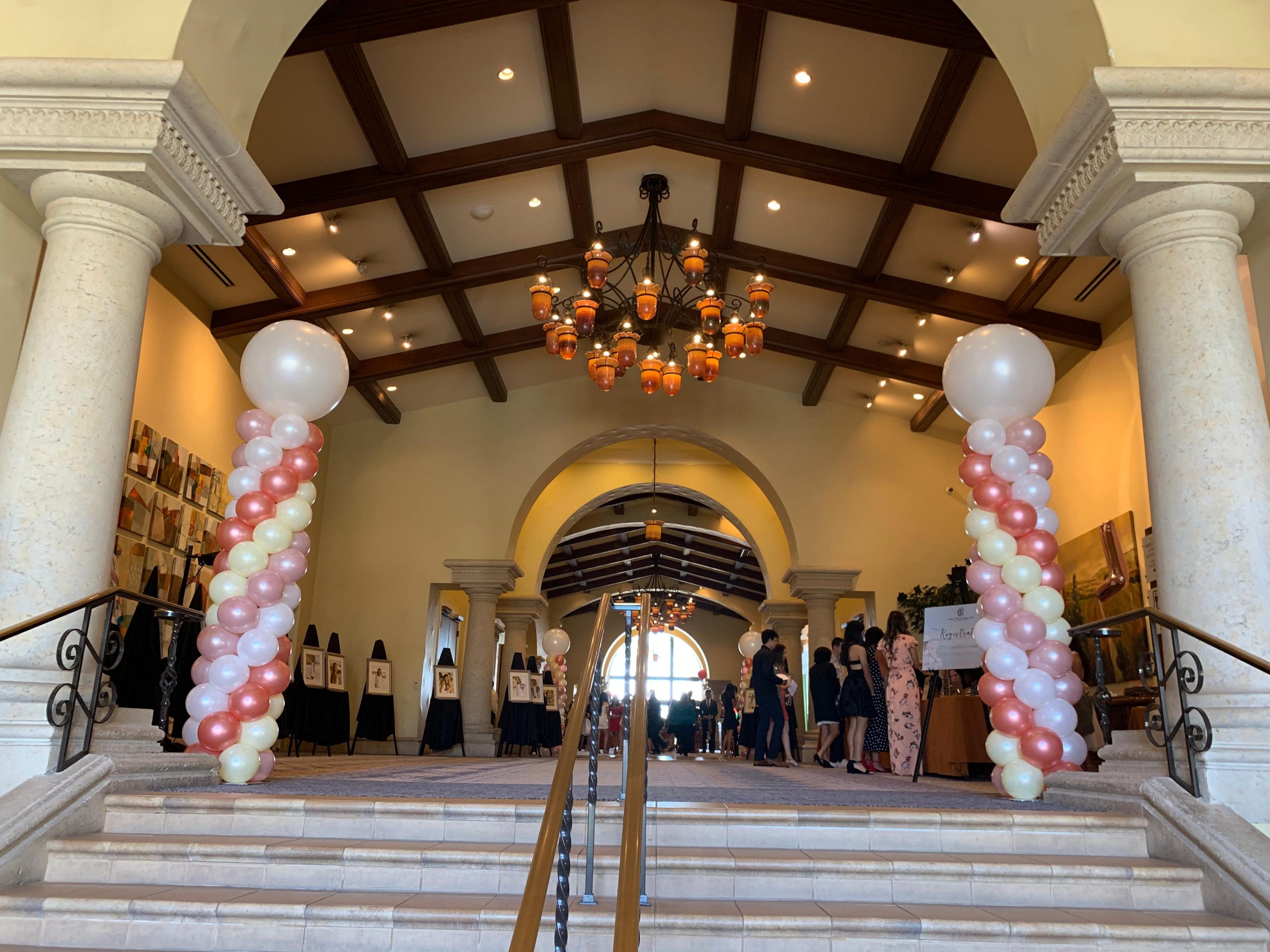 Balloon Column by Fancy Nanci Balloons in Whittier CA