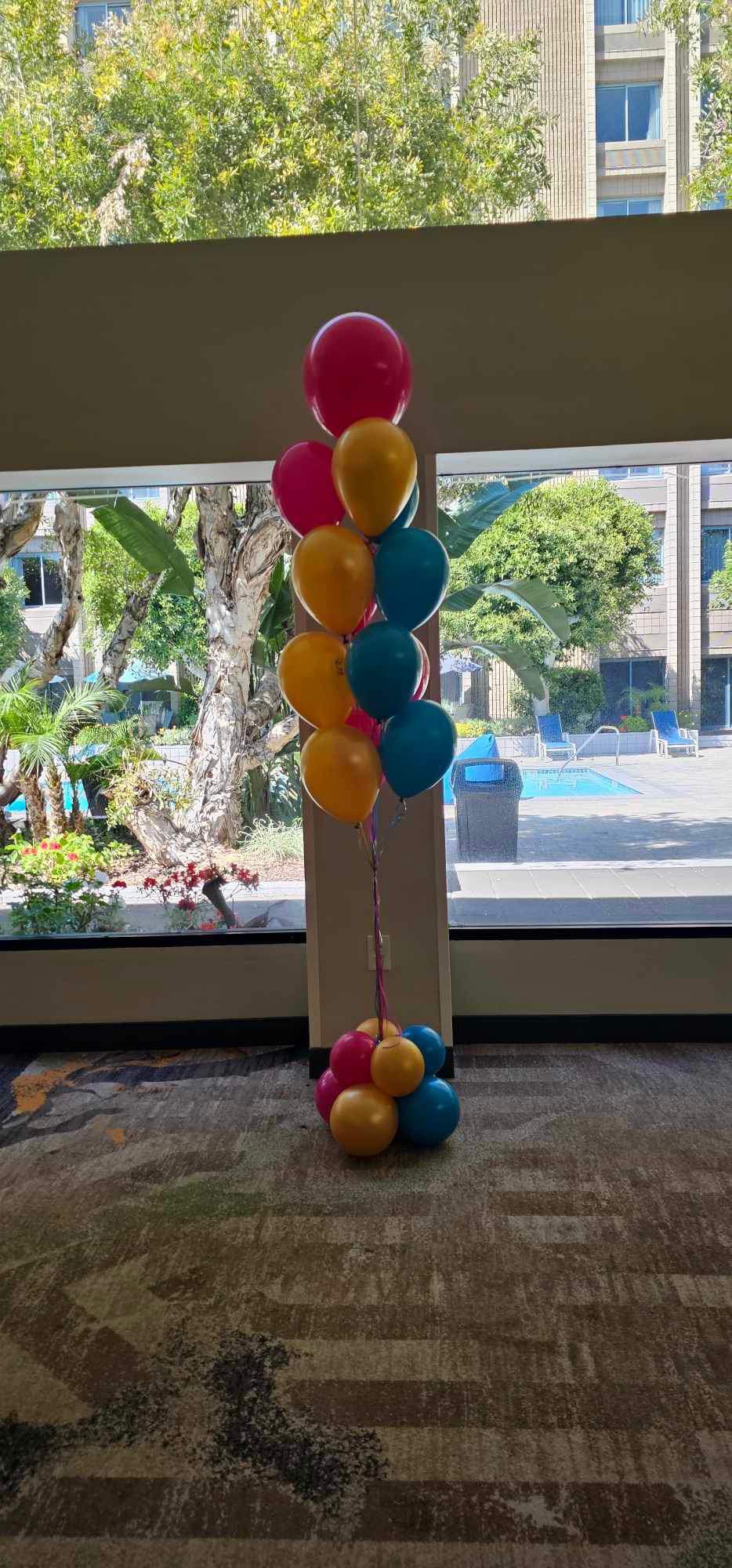 Helium Balloon Bouquet by Fancy Nanci Balloons in Whittier CA
