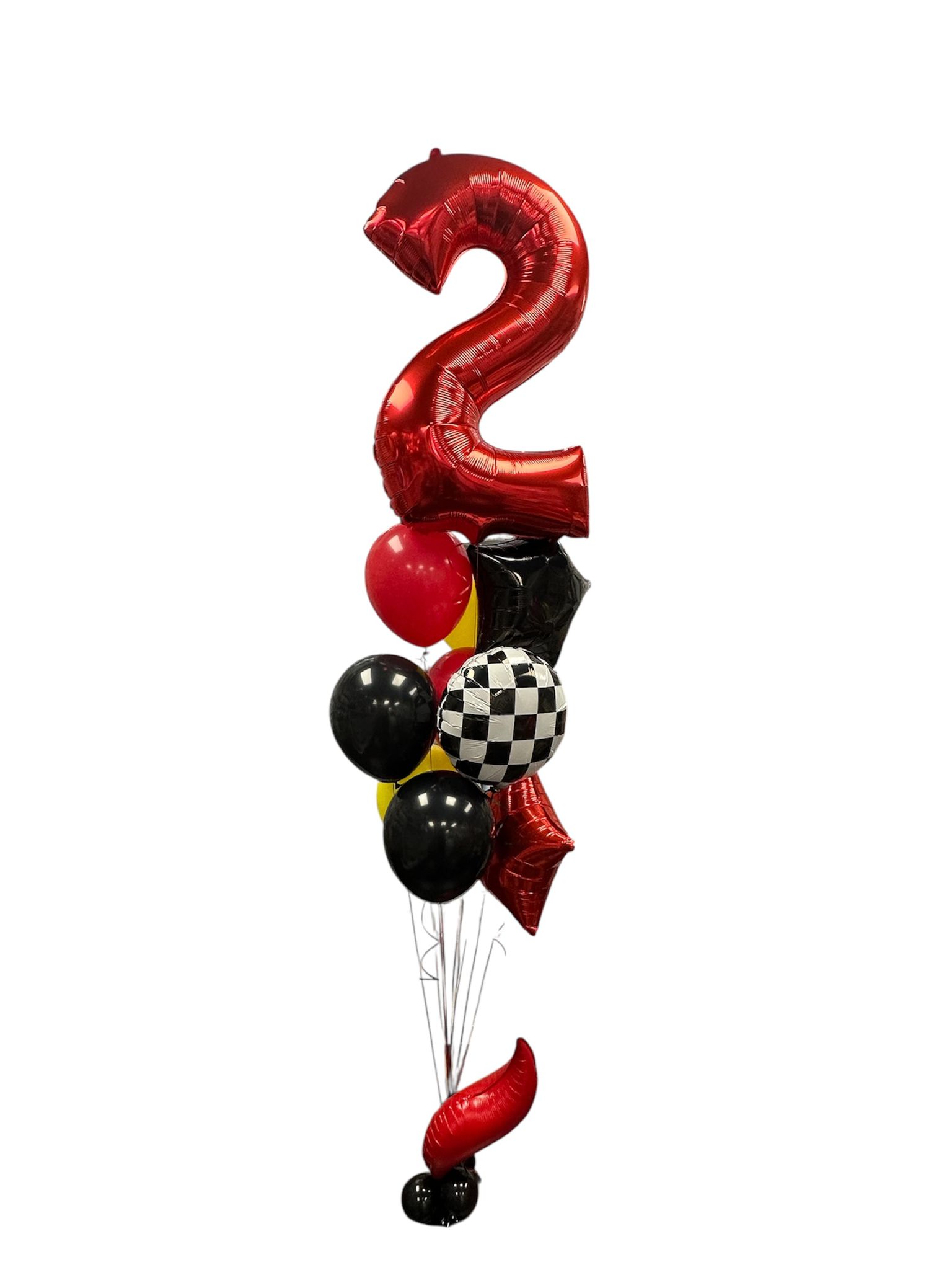 Helium Balloon Bouquet by Fancy Nanci Balloons in Whittier CA