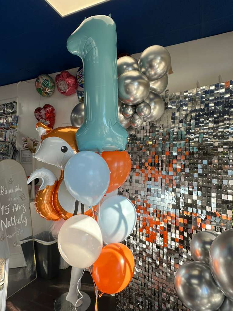 Helium Balloon Bouquet by Fancy Nanci Balloons in Whittier CA
