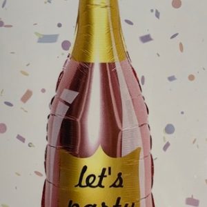 Lets Party Pink Foil