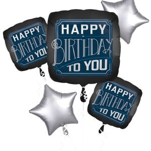 Man Happy Birthday Foil Bouquet