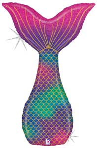 Mermaid Tail Glitter Foil