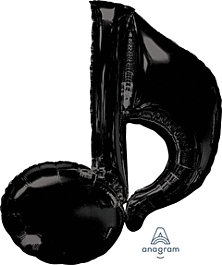 Music Note Foil