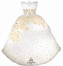 29in Anagram Wedding Dress Let's Toast Balloon