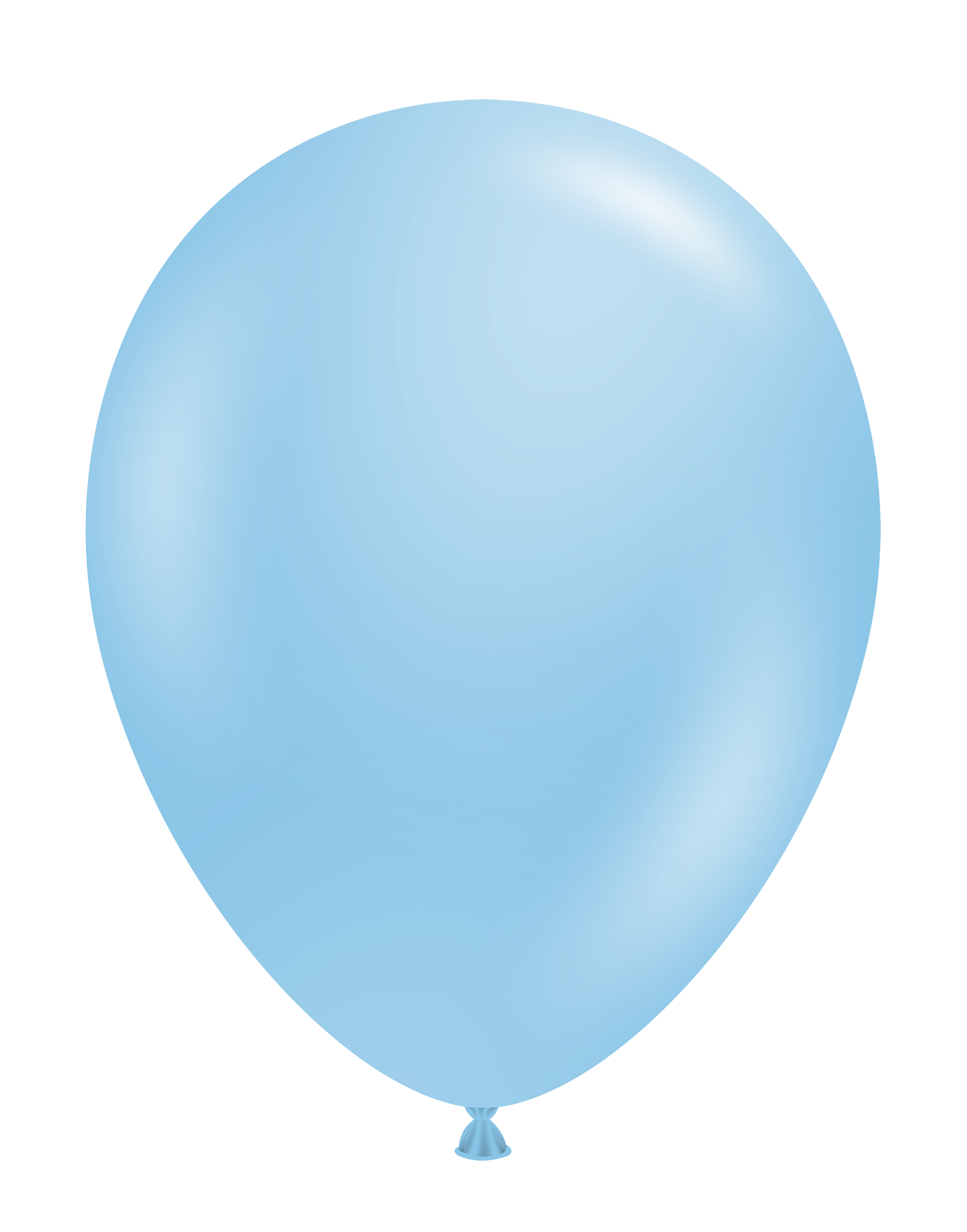 17"Tuftex Latex Balloons (100pcs)Baby Blue