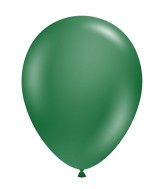 11" Tuftex Latex Balloons (50 pcs) Pearl Metallic Forrest Green