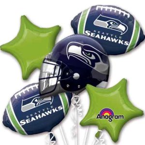 Seahawks Foil Bouquet