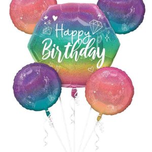 Sparkle Happy Birthday Foil Bouquet