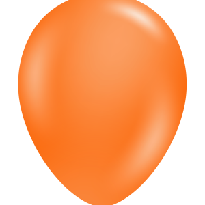 5 " Tuftex Latex Balloons (50 pcs) Orange