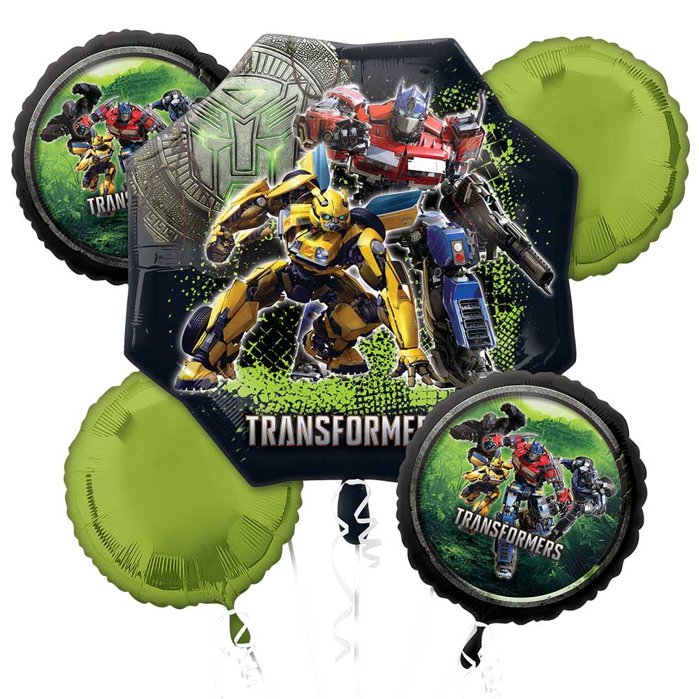 Transformers Foil Balloon Bouquet