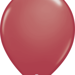 11" Qualatex Latex Balloons Cranberry (100 Per Bag)