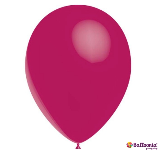 12" Latex balloon Ballonia Fushia 50ct