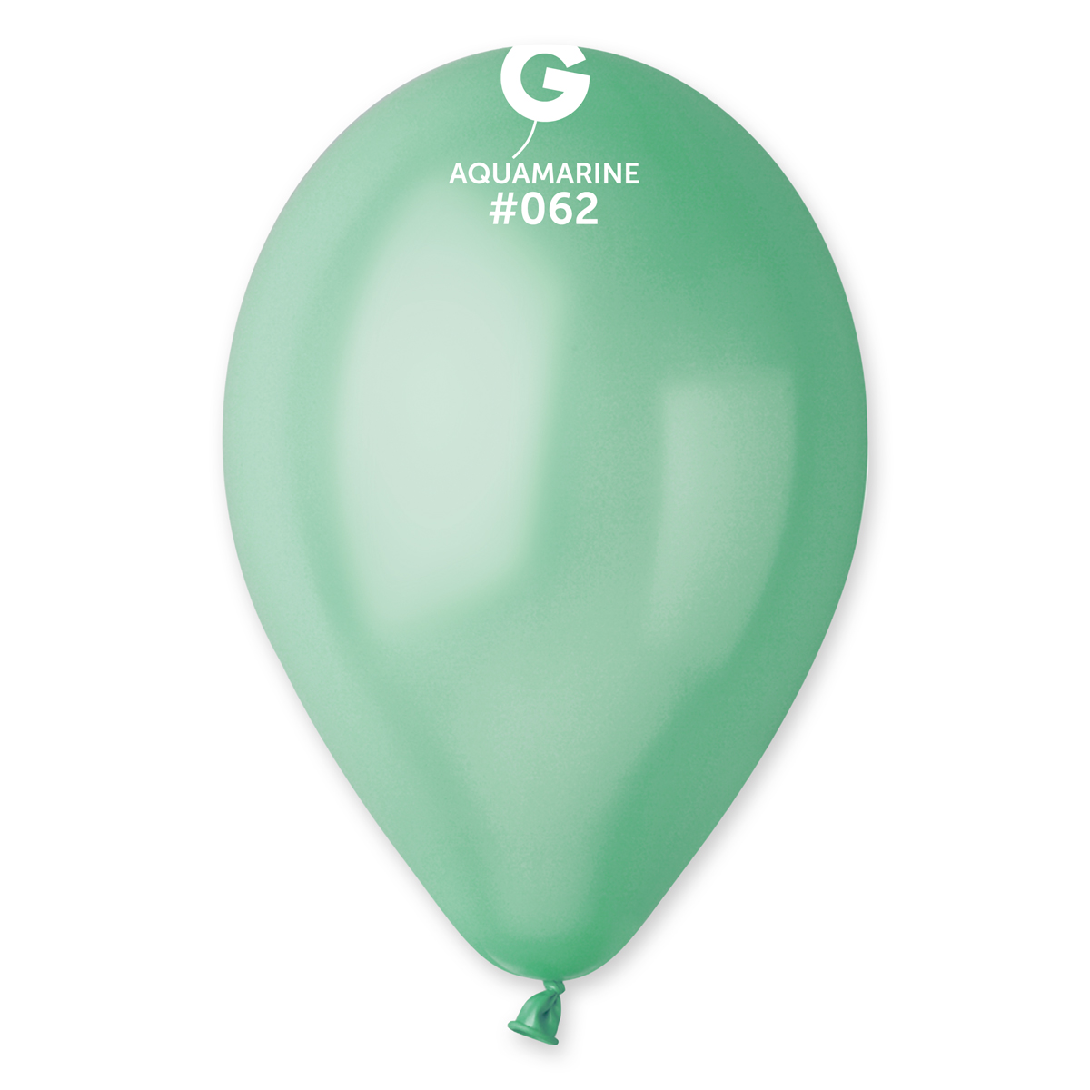 12" - Aquamarine Gemar Met / latex