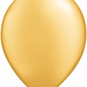 11" Qualatex Latex Balloons GOLD (100 Per Bag)