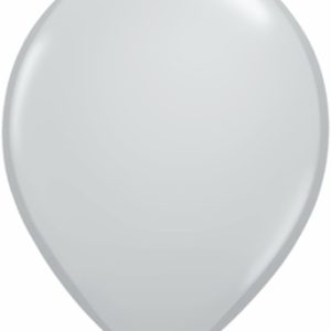 5" Qualatex Latex Balloons GRAY (100 Per Bag)