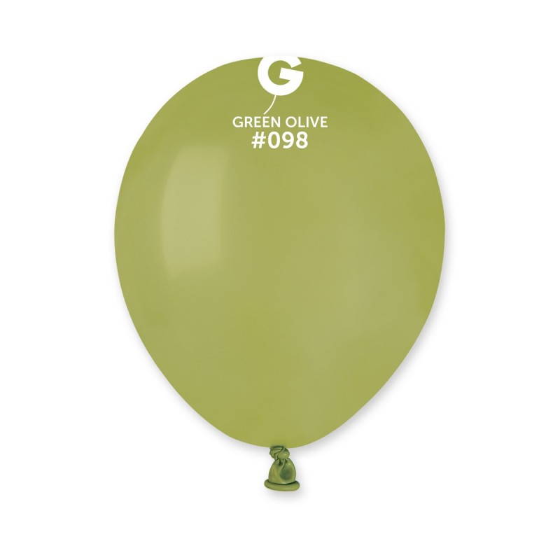 13cm / 5" - Gemar Green Olive - 100pcs