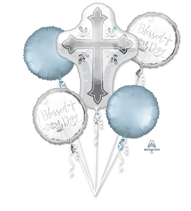 Holy Day Balloon Bouquet 5pc