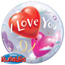 I Love You Heart Bubble