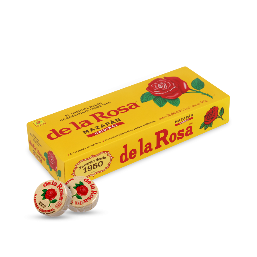 DE LA ROSA MAZAPAN TAMANO ORIGINAL 30PCS