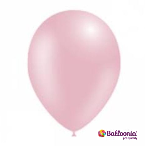 12″ Metallic Baby Pink Latex