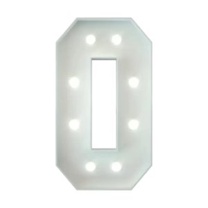 Marquee Letter O