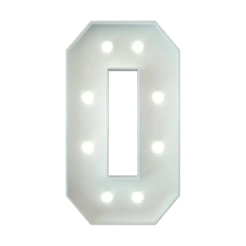 Marquee Letter O