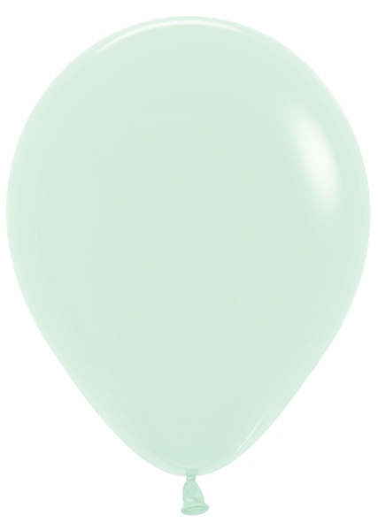 05" Betallatex Pastel Matte Green Latex Balloons (100 Per Bag)