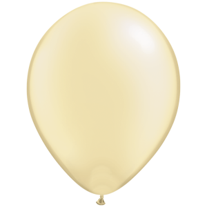 11 Inch Pearl Ivory Latex Balloons 100pk