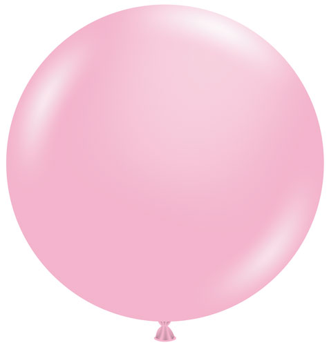 17" Standard Pink Tuftex Latex Balloons 50ct