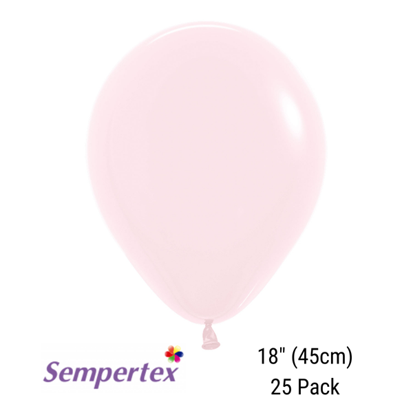 5 " SEMPERTEX PASTEL MATTE PINK (50pcs)