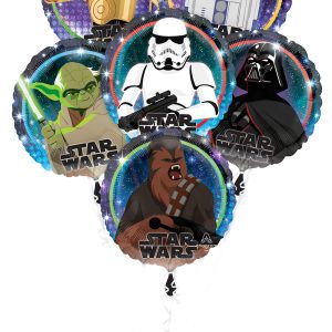 Bouquet Star Wars Galaxy Foil Balloon